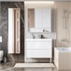 AQUATON Тумба под раковину Сканди 90 882x579x427 Белая (1A251901SD010) 1A251901SD010 - фото 362189
