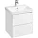 AQUATON Тумба под раковину Сканди 55 532x510x427 подвесная, белая (1A251701SD010) 1A251701SD010 - фото 362198