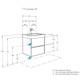 AQUATON Тумба под раковину Сканди 55 532x510x427 подвесная, белая (1A251701SD010) 1A251701SD010 - фото 362204