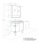 AQUATON Тумба под раковину Сканди 70 Doors универсальная, белый (1A278901SD010) 1A278901SD010 - фото 362213