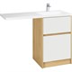 AQUATON Фасад для тумбы Лондри 60 Белый (1A274801LH010) 1A274801LH010 - фото 362395