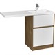 AQUATON Фасад для тумбы Лондри 60 Белый (1A274801LH010) 1A274801LH010 - фото 362396