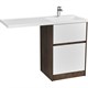 AQUATON Фасад для тумбы Лондри 60 Белый (1A274801LH010) 1A274801LH010 - фото 362397
