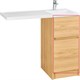 AQUATON Фасад для тумбы Лондри 40 Дуб Сантана (1A274901LH0C0) 1A274901LH0C0 - фото 362409