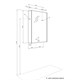 AQUATON Зеркальный шкаф Либерти 65 дуб эльвезия (1A279302LYC70) 1A279302LYC70 - фото 362562