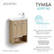 AQUATON Тумба под раковину Хоуп 40, подвесная, 1 створка, орех (1A287101HP6C0) 1A287101HP6C0 - фото 362999