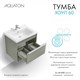 AQUATON Тумба под раковину Хоуп 60, подвесная, 1 ящик, хаки (1A287201HP9D0) 1A287201HP9D0 - фото 363068