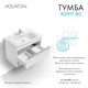 AQUATON Тумба под раковину Хоуп 80, подвесная, 1 ящик, белый матовый (1A287301HP2B0) 1A287301HP2B0 - фото 363085