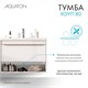 AQUATON Тумба под раковину Хоуп 80, подвесная, 1 ящик, белый матовый (1A287301HP2B0) 1A287301HP2B0 - фото 363086