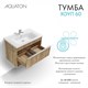 AQUATON Тумба под раковину Хоуп 80, подвесная, 1 ящик, орех (1A287301HP6C0) 1A287301HP6C0 - фото 363102