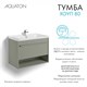 AQUATON Тумба под раковину Хоуп 80, подвесная, 1 ящик, хаки (1A287301HP9D0) 1A287301HP9D0 - фото 363116