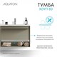 AQUATON Тумба под раковину Хоуп 80, подвесная, 1 ящик, хаки (1A287301HP9D0) 1A287301HP9D0 - фото 363120