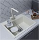 AQUATON Кухонная мойка Делия 60, цвет жемчуг (1A715232LD240) 1A715232LD240 - фото 363482