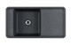 AQUATON Мойка для кухни Беллис 97 графит (1A725132BS210) 1A725132BS210 - фото 363746