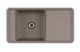 AQUATON Мойка для кухни Беллис 97 серый шёлк (1A725132BS250) 1A725132BS250 - фото 363775