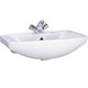 AQUATON Раковина мебельная Грация 60 615х435х200 фаянс, белый (131203S0011B0) 131203S0011B0 - фото 363899
