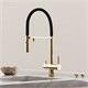 SANCOS Смеситель для кухни Imola с гибким изливом и возможностью подключения фильтра для воды, цвет полированное золото, арт. SC4010ZG SC4010ZG