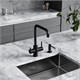 SANCOS Смеситель для кухни Vela с возможностью подключения фильтра для воды, цвет черный матовый, арт. SC4013MB SC4013MB