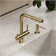SANCOS Смеситель для кухни Foster с возможностью подключения фильтра для воды, цвет полированное золото, арт. SC4014ZG SC4014ZG