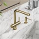 SANCOS Смеситель для кухни Foster с возможностью подключения фильтра для воды, брашированное золото, арт. SC4013BG SC4014BG