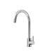 SANCOS Смеситель для кухни из нержавеющей стали Stainless, с поворотным R изливом, арт SC12001SS SC12001SS - фото 364219