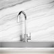 SANCOS Смеситель для кухни из нержавеющей стали Stainless, с поворотным R изливом, арт SC12001SS SC12001SS - фото 364222
