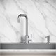 SANCOS Смеситель для кухни из нержавеющей стали Stainless, с поворотным Г изливом, арт SC12002SS SC12002SS - фото 364231
