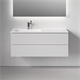 SANCOS Тумба подвесная Snob R левая 1195х445х500, c двумя ящиками оснащенными доводчиками скрытого монтажа с системой Soft close (плавного закрывания), Bianco, арт.SNR120LW SNR120LW