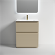 SANCOS Тумба напольная с рельефным фасадом Folk Floor 690х445х850, c двумя ящиками оснащенными доводчиками скрытого монтажа с системой плавного закрывания, цвет Капучино, арт.FL70FCP FL70FCP