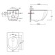 AZARIO Сет: Инсталляция Grohe Rapid SL 3 в 1 + Унитаз подвесной Azario ORMI слив "Скрытое Торнадо" с сиденьем микролифт (38772001+AZ-0253VD) 38772001+AZ-0253VD - фото 364919
