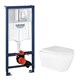AZARIO Сет: Инсталляция Grohe Rapid SL 3 в 1 + Унитаз подвесной Azario UNO, безободковый, в комплекте сиденьем микролифт (38772001+AZ-2380) 38772001+AZ-2380 - фото 364920