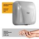 PUFF Электросушитель для рук "Puff-8800C" New, антивандальный, хром,1,8 кВт 1401.392 - фото 365238