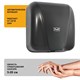 PUFF Электросушитель для рук "Puff-8885" New, антивандальный, черный, 1,8 кВт 1401.393 - фото 365614