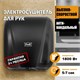 PUFF Электросушитель для рук "Puff-8885" New, антивандальный, черный, 1,8 кВт 1401.393 - фото 365616