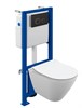 CERSANIT City Комплект CITY SMART CO DPL EO slim Инсталляция LINK PRO кнопка TWINS пластик черный матовый (68308) 68308 - фото 366412