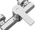 CERSANIT Smart Комплект SMART 2 в 1 смеситель для душа SMART душевой гарнитур CARI (64511) 64511 - фото 366439