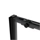 VINCEA Slim Soft Душевая дверь раздвижная ширина 120 см, профиль - черный / стекло - тонированное VDS-1SS120CGB - фото 367533