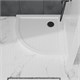 VINCEA Поддон для душа акриловый четверть круга размер 80x90 см, цвет Белый VST-5AQ-8080 - фото 367832