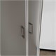 VINCEA City Душевой уголок четверть круга размер 90x90 см, двери раздвижные, профиль - хром / стекло - текстурное VSQ-5CT900MT - фото 367943
