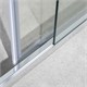 VINCEA Slim-U Душевой уголок прямоугольный размер 120x90 см, двери раздвижные, профиль - черный / стекло - прозрачное VSR-2SU9012CLB - фото 368099