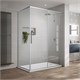 VINCEA Slim-U Душевой уголок прямоугольный размер 120x90 см, двери раздвижные, профиль - хром / стекло - прозрачное VSR-2SU9012CL - фото 368105