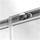 VINCEA Slim-U Душевой уголок прямоугольный размер 100x80 см, двери раздвижные, профиль - черный / стекло - прозрачное VSS-2SU8010CLB - фото 368131