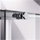 VINCEA Slim-N Душевой уголок квадратный размер 90x90 см, двери раздвижные, профиль - хром / стекло - прозрачное VSS-4SN900CL - фото 368147
