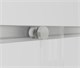 VINCEA Slim-N Душевой уголок прямоугольный размер 100x80 см, двери раздвижные, профиль - брашированный никель / стекло - прозрачное VSS-4SN8010CLBN - фото 368181