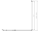 VINCEA Slim-N Душевой уголок прямоугольный размер 120x100 см, двери распашные, профиль - хром / стекло - прозрачное VSR-4SNP1012CL - фото 368372