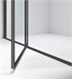 VINCEA Slim 8mm Душевой уголок прямоугольный размер 90x120 см, двери распашные, профиль - черный / стекло - прозрачное VSR-4SLP9012CLB - фото 368394