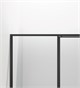 VINCEA Slim 8mm Душевой уголок прямоугольный размер 90x120 см, двери распашные, профиль - черный / стекло - прозрачное VSR-4SLP9012CLB - фото 368395
