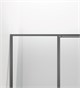 VINCEA Slim 8mm Душевой уголок прямоугольный размер 90x120 см, двери распашные, профиль - вороненая сталь / стекло - прозрачное VSR-4SLP9012CLGM - фото 368407