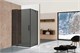 VINCEA Extra Душевой уголок прямоугольный размер 100x90 см, двери распашные, профиль - черный / стекло - тонированное VSR-1E101190CGB - фото 368704