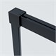 VINCEA Soft 2 Душевой уголок прямоугольный размер 100x80 см, двери раздвижные, профиль - черный / стекло - прозрачное VSR-3SO28010CLB - фото 368839